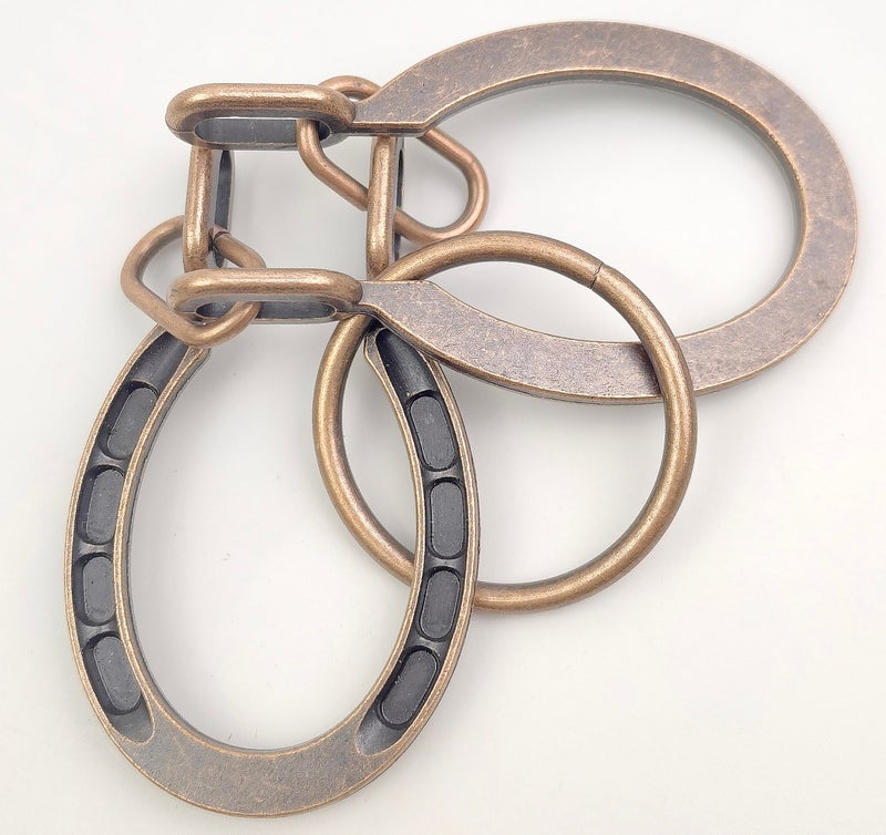 MAGIKON Traditional Brain Teaser  Classical Metal Horseshoe Puzzle (Bronze  Normal) - Image 3